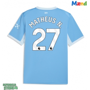 Manchester City Matheus Nunes #27 Replika Hjemmebanetrøje 2026-27 Kortærmet